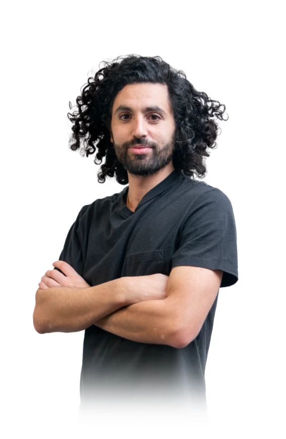 portret van Hatem Sassi, osteopaat en orthomoleculair therapeut